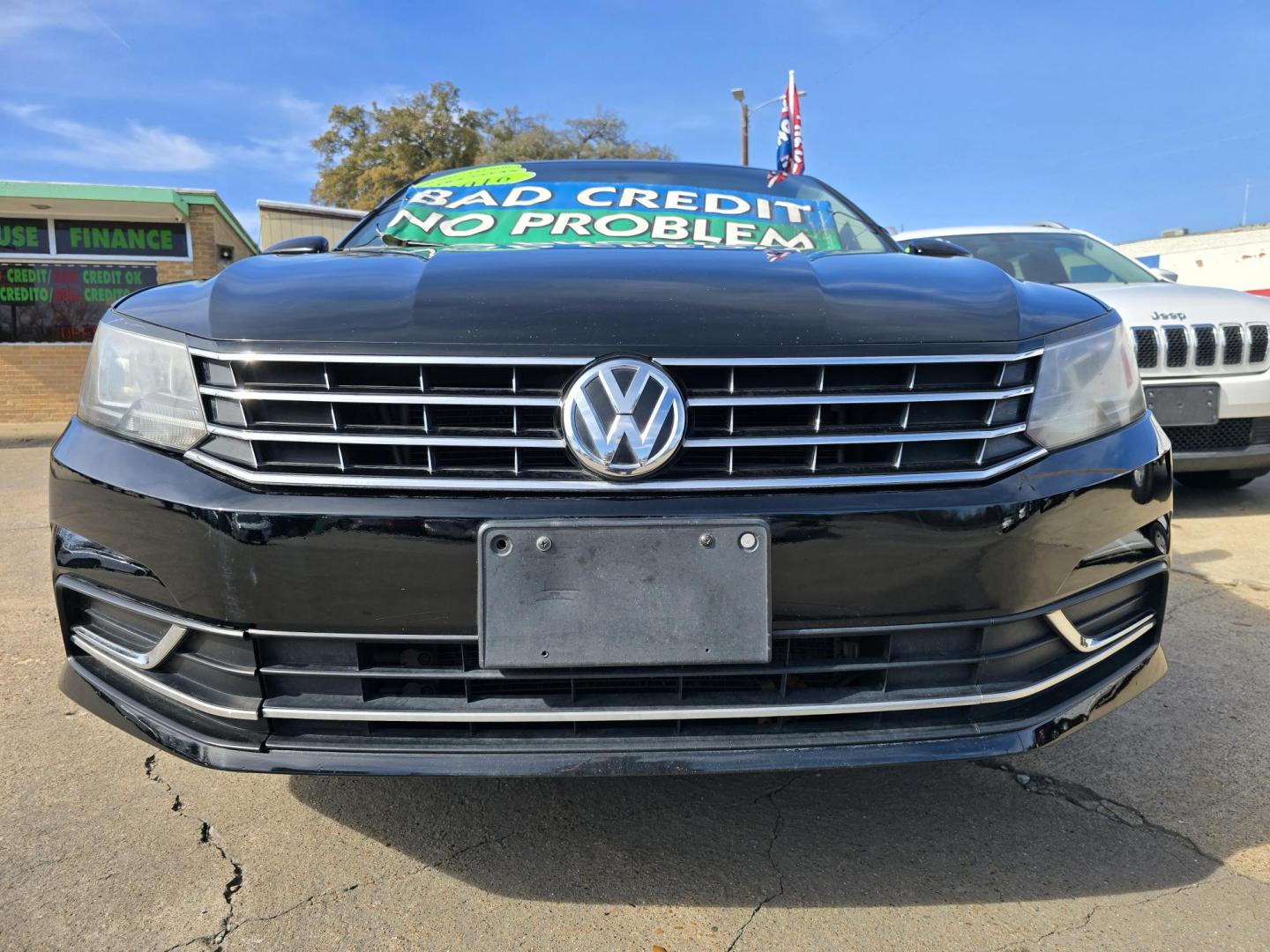 2016 BLACK Volkswagen Passat S (1VWAT7A30GC) , 6A transmission, located at 2660 S.Garland Avenue, Garland, TX, 75041, (469) 298-3118, 32.885551, -96.655602 - Photo#9