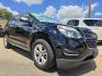 2017 BLACK Chevrolet Equinox LS (2GNALBEK3H1) with an 2.4L L4 DOHC 16V FFV engine, 6A transmission, located at 2660 S.Garland Avenue, Garland, TX, 75041, (469) 298-3118, 32.885551, -96.655602 - Photo#1