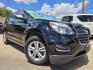 2017 BLACK Chevrolet Equinox LS (2GNALBEK3H1) with an 2.4L L4 DOHC 16V FFV engine, 6A transmission, located at 2660 S.Garland Avenue, Garland, TX, 75041, (469) 298-3118, 32.885551, -96.655602 - Photo#0