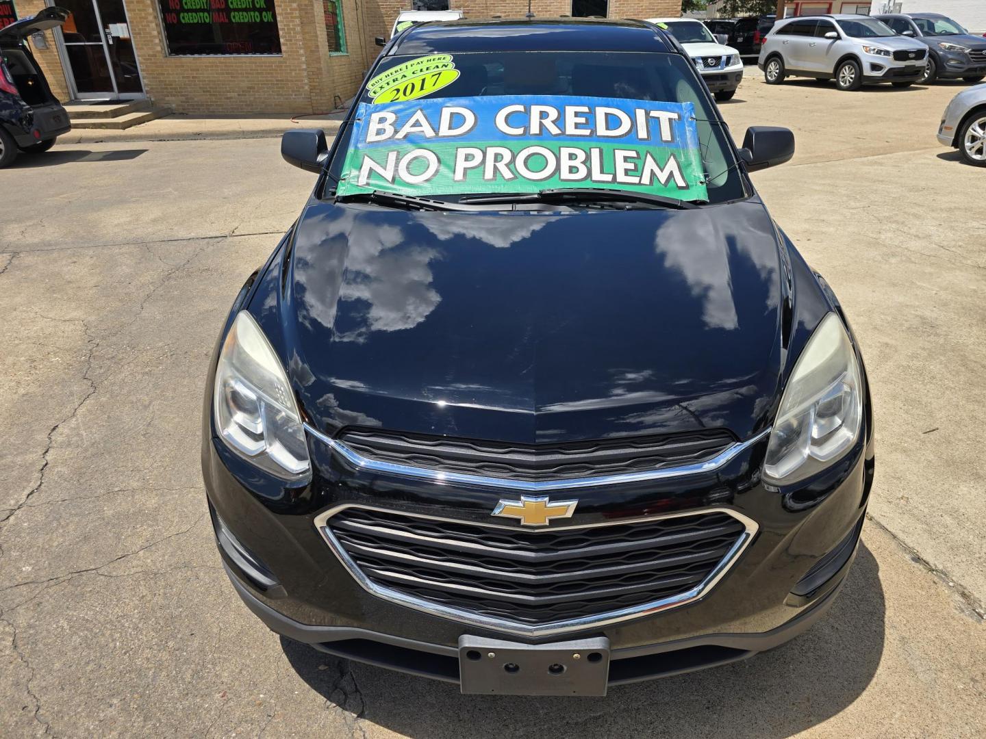 2017 BLACK Chevrolet Equinox LS (2GNALBEK3H1) with an 2.4L L4 DOHC 16V FFV engine, 6A transmission, located at 2660 S.Garland Avenue, Garland, TX, 75041, (469) 298-3118, 32.885551, -96.655602 - Photo#9