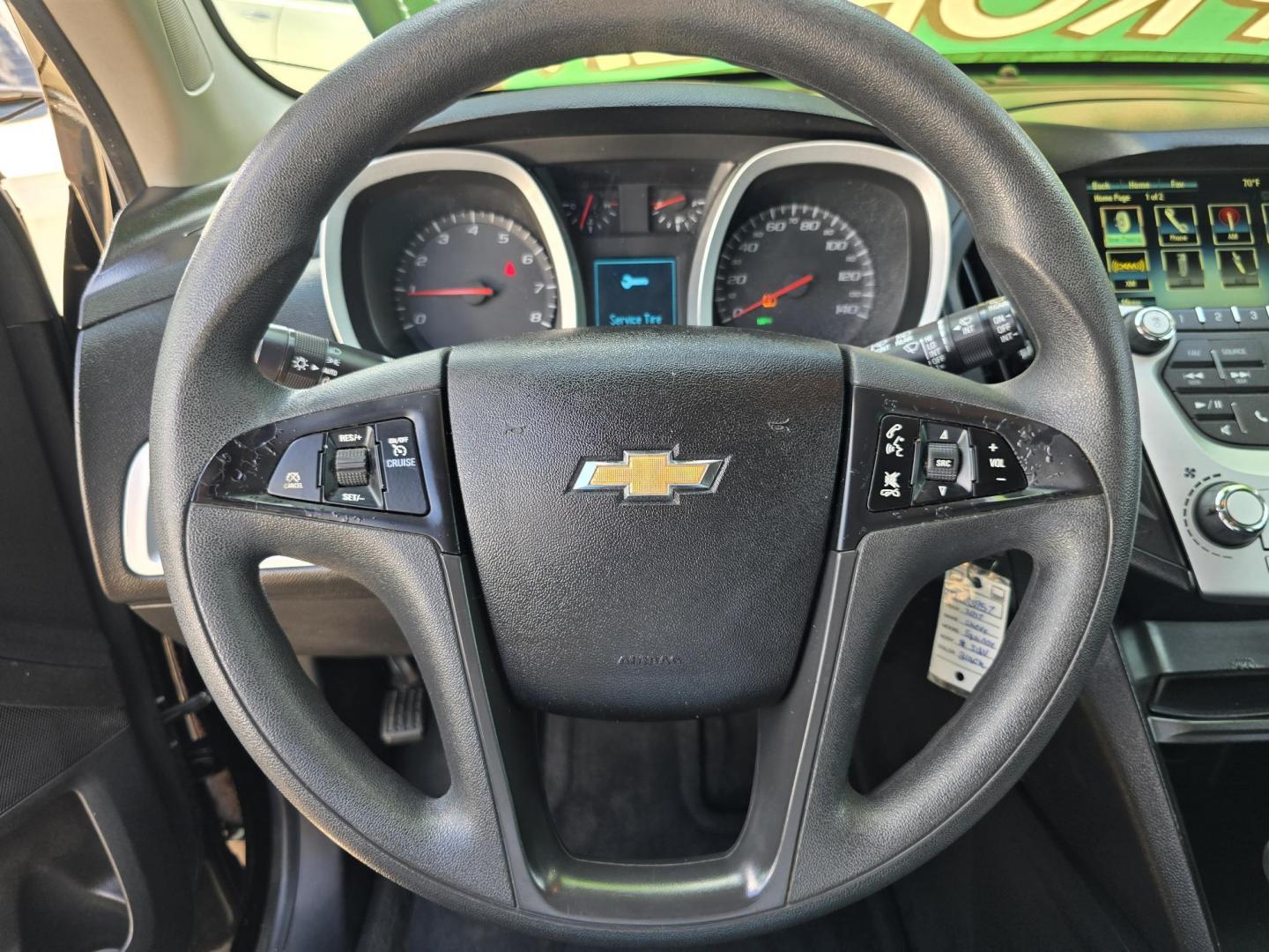 2017 BLACK Chevrolet Equinox LS (2GNALBEK3H1) with an 2.4L L4 DOHC 16V FFV engine, 6A transmission, located at 2660 S.Garland Avenue, Garland, TX, 75041, (469) 298-3118, 32.885551, -96.655602 - Photo#13