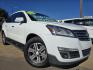 2017 WHITE Chevrolet Traverse 1LT (1GNKRGKD2HJ) with an 3.6L V6 DOHC 24V engine, 6A transmission, located at 2660 S.Garland Avenue, Garland, TX, 75041, (469) 298-3118, 32.885551, -96.655602 - Photo#0
