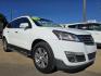 2017 WHITE Chevrolet Traverse 1LT (1GNKRGKD2HJ) with an 3.6L V6 DOHC 24V engine, 6A transmission, located at 2660 S.Garland Avenue, Garland, TX, 75041, (469) 298-3118, 32.885551, -96.655602 - Photo#1
