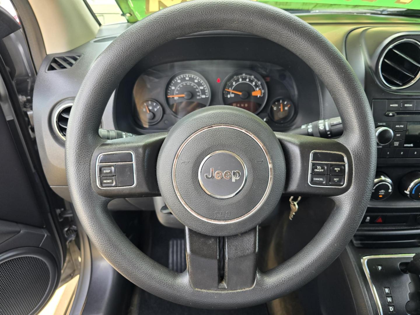 2017 SILVER Jeep Compass Sport (1C4NJCBA9HD) with an 2.0L L4 DOHC 16V engine, AUTO transmission, located at 2660 S.Garland Avenue, Garland, TX, 75041, (469) 298-3118, 32.885551, -96.655602 - Photo#12