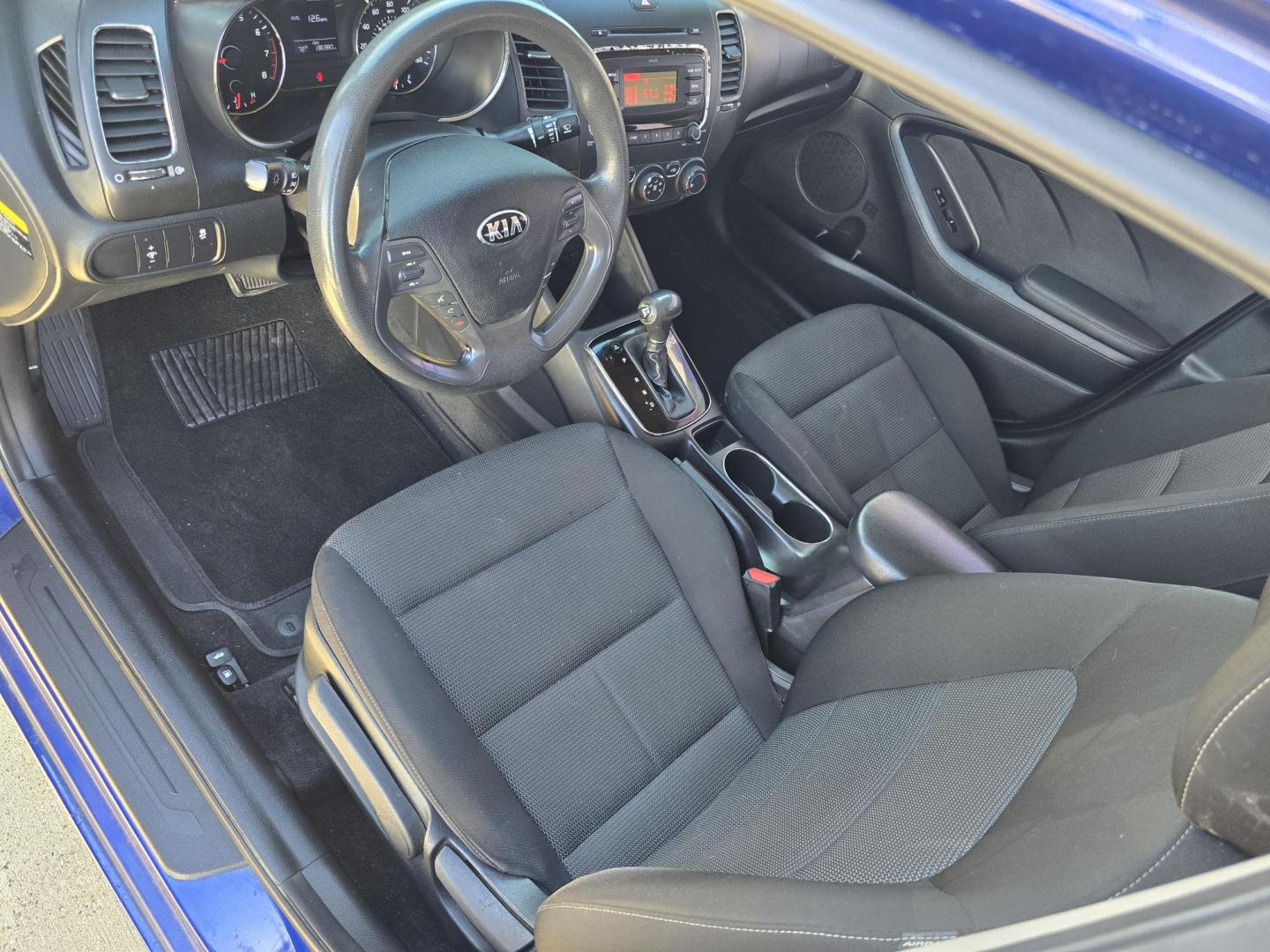 2017 BLUE Kia Forte LX (3KPFK4A75HE) with an 2.0L L4 DOHC 16V engine, AUTO transmission, located at 2660 S.Garland Avenue, Garland, TX, 75041, (469) 298-3118, 32.885551, -96.655602 - Welcome to DallasAutos4Less, one of the Premier BUY HERE PAY HERE Dealers in the North Dallas Area. We specialize in financing to people with NO CREDIT or BAD CREDIT. We need proof of income, proof of residence, and a ID. Come buy your new car from us today!! This is a Very clean 2017 KIA FORTE L - Photo#10