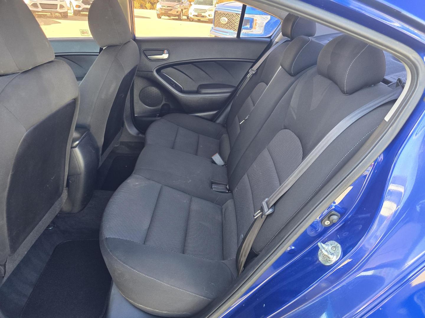 2017 BLUE Kia Forte LX (3KPFK4A75HE) with an 2.0L L4 DOHC 16V engine, AUTO transmission, located at 2660 S.Garland Avenue, Garland, TX, 75041, (469) 298-3118, 32.885551, -96.655602 - Welcome to DallasAutos4Less, one of the Premier BUY HERE PAY HERE Dealers in the North Dallas Area. We specialize in financing to people with NO CREDIT or BAD CREDIT. We need proof of income, proof of residence, and a ID. Come buy your new car from us today!! This is a Very clean 2017 KIA FORTE L - Photo#14