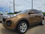 2017 BROWN Kia Sportage LX (KNDPMCAC3H7) with an 2.4L V6 DOHC 24V engine, 6A transmission, located at 2660 S.Garland Avenue, Garland, TX, 75041, (469) 298-3118, 32.885551, -96.655602 - Photo#7
