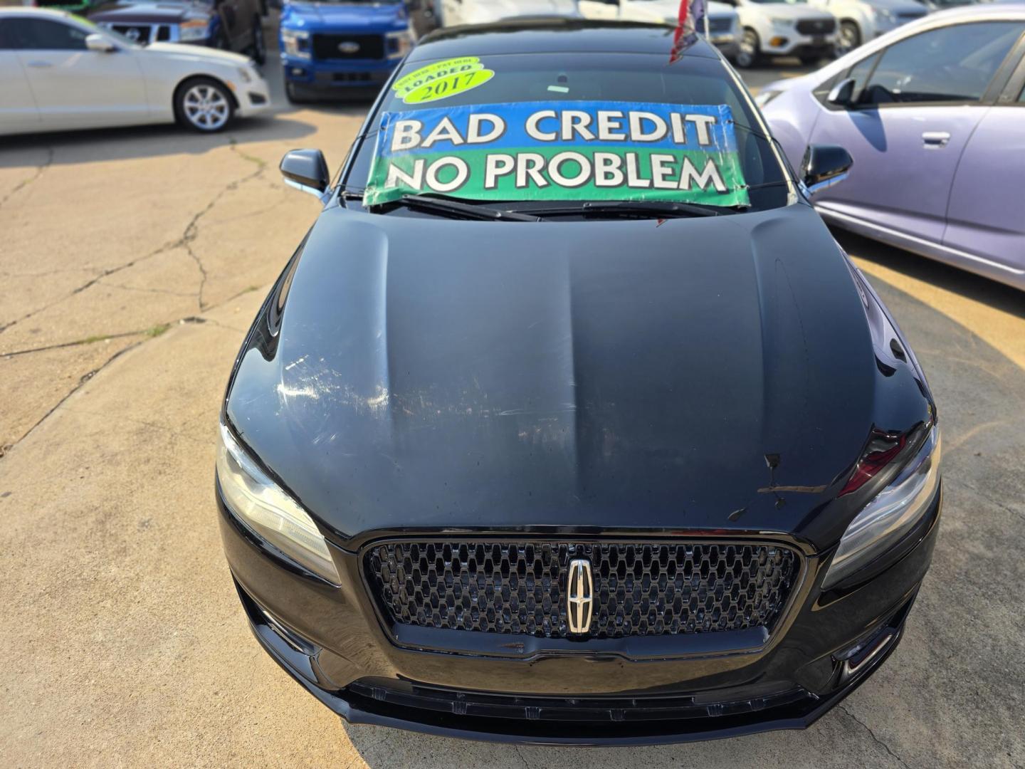 2017 BLACK /BLACK Lincoln MKZ Premier FWD (3LN6L5A95HR) with an 2.0L L4 DOHC 16V engine, 6A transmission, located at 2660 S.Garland Avenue, Garland, TX, 75041, (469) 298-3118, 32.885551, -96.655602 - Photo#8