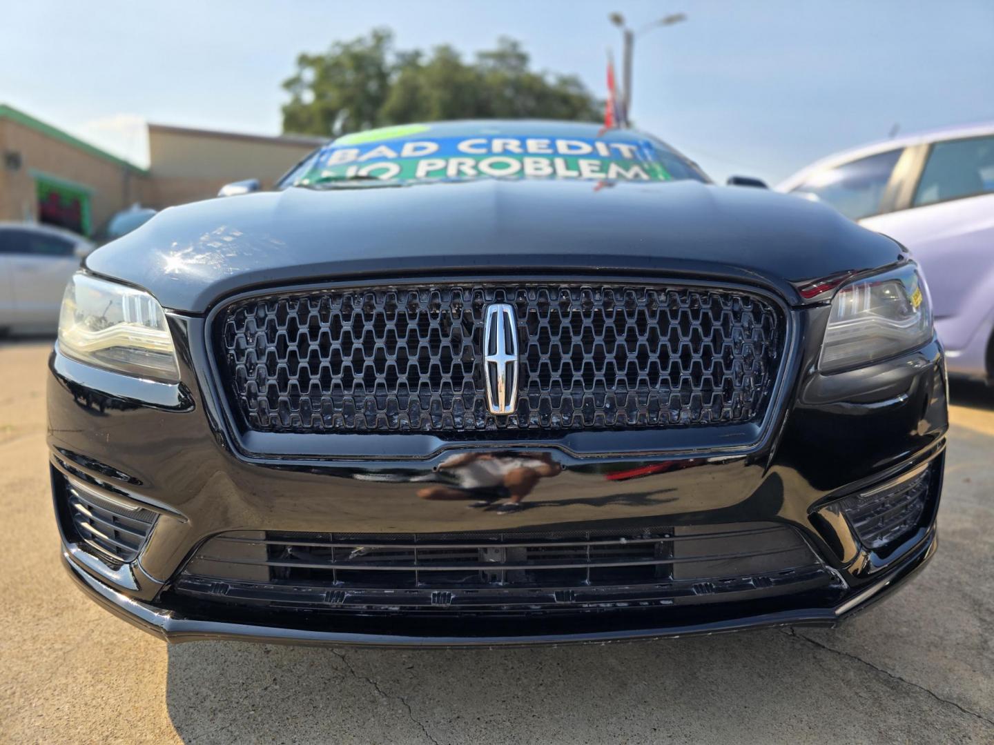 2017 BLACK /BLACK Lincoln MKZ Premier FWD (3LN6L5A95HR) with an 2.0L L4 DOHC 16V engine, 6A transmission, located at 2660 S.Garland Avenue, Garland, TX, 75041, (469) 298-3118, 32.885551, -96.655602 - Photo#9
