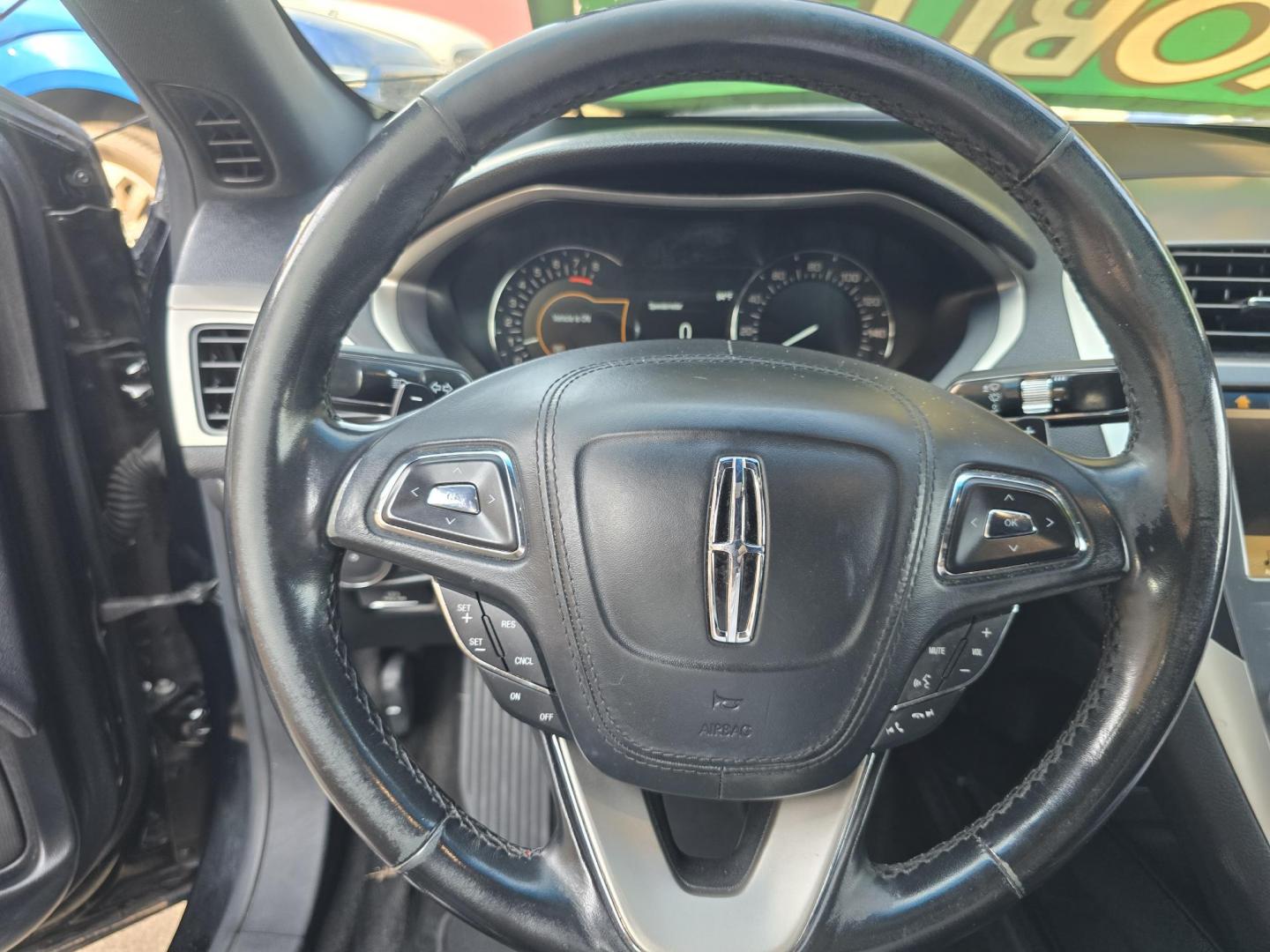 2017 BLACK /BLACK Lincoln MKZ Premier FWD (3LN6L5A95HR) with an 2.0L L4 DOHC 16V engine, 6A transmission, located at 2660 S.Garland Avenue, Garland, TX, 75041, (469) 298-3118, 32.885551, -96.655602 - Photo#12