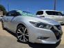 2017 SILVER Nissan Maxima 3.5 SV (1N4AA6AP2HC) with an 3.5L V6 DOHC 24V engine, CVT transmission, located at 2660 S.Garland Avenue, Garland, TX, 75041, (469) 298-3118, 32.885551, -96.655602 - Photo#0