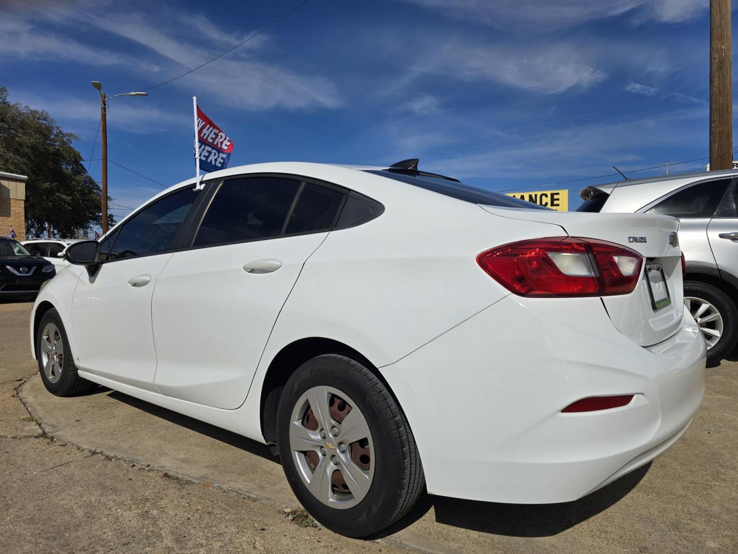 2018 BLACK Chevrolet Cruze LS (1G1BC5SM9J7) with an 1.4L L4 DOHC 16V TURBO engine, 6A transmission, located at 2660 S.Garland Avenue, Garland, TX, 75041, (469) 298-3118, 32.885551, -96.655602 - Photo#5