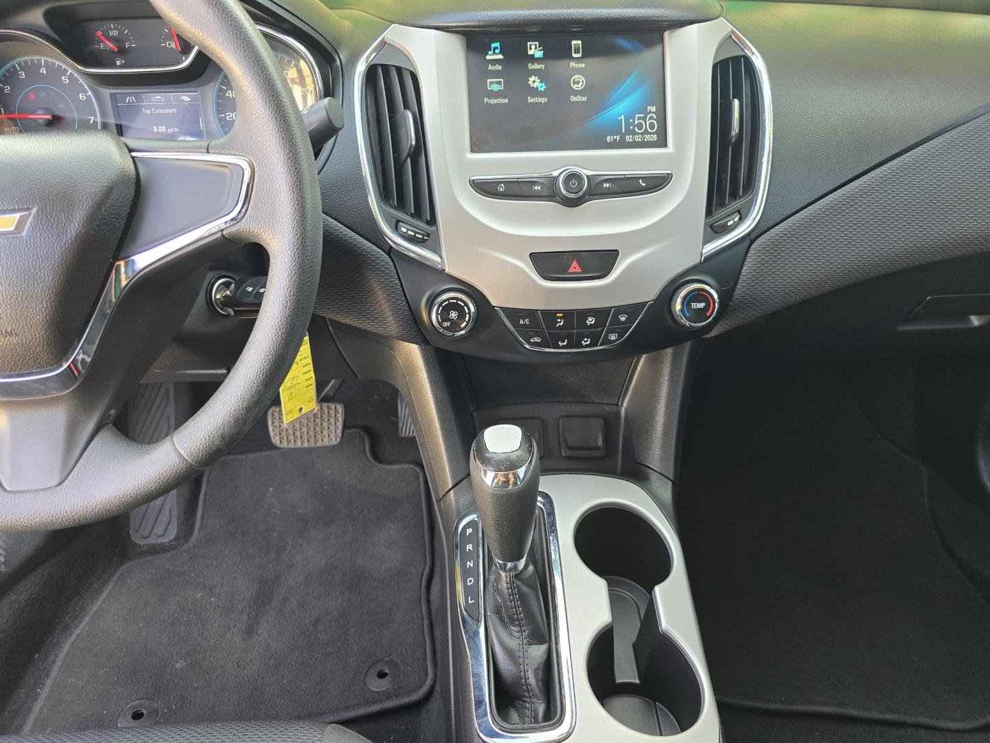 2018 BLACK Chevrolet Cruze LS (1G1BC5SM9J7) with an 1.4L L4 DOHC 16V TURBO engine, 6A transmission, located at 2660 S.Garland Avenue, Garland, TX, 75041, (469) 298-3118, 32.885551, -96.655602 - Photo#12