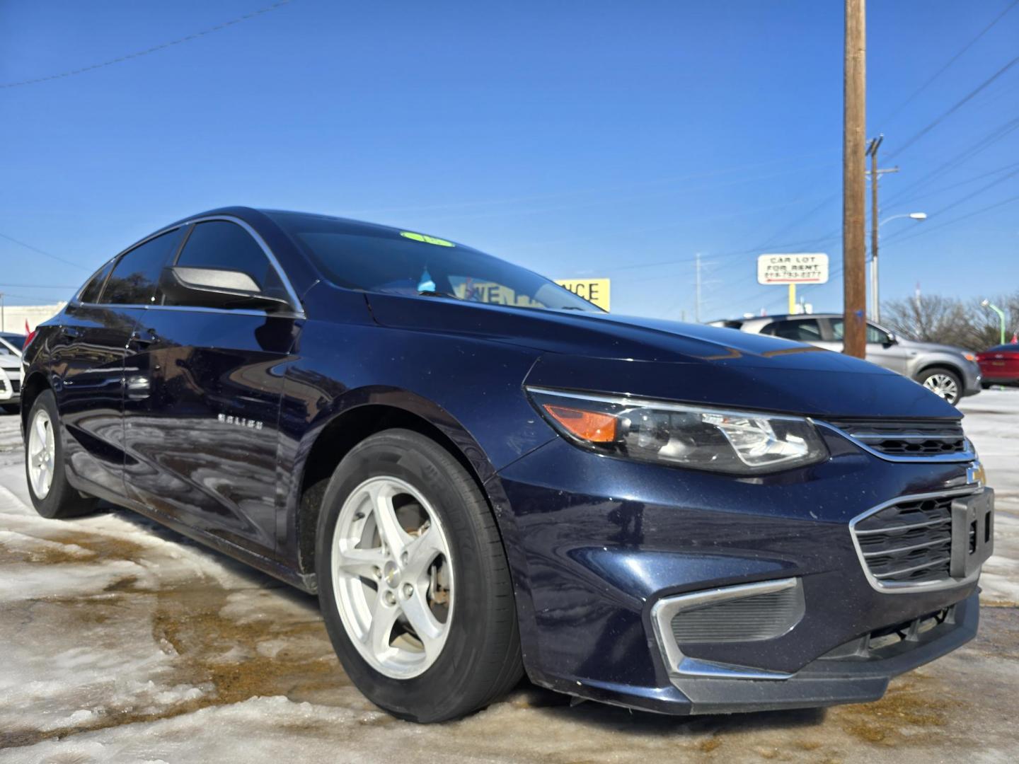 2018 DARK BLUE Chevrolet Malibu LS (1G1ZB5ST3JF) with an 1.5L L4 DOHC 16V engine, 6A transmission, located at 2660 S.Garland Avenue, Garland, TX, 75041, (469) 298-3118, 32.885551, -96.655602 - CASH$$$$$$$$$ CAR!!! - Photo#1
