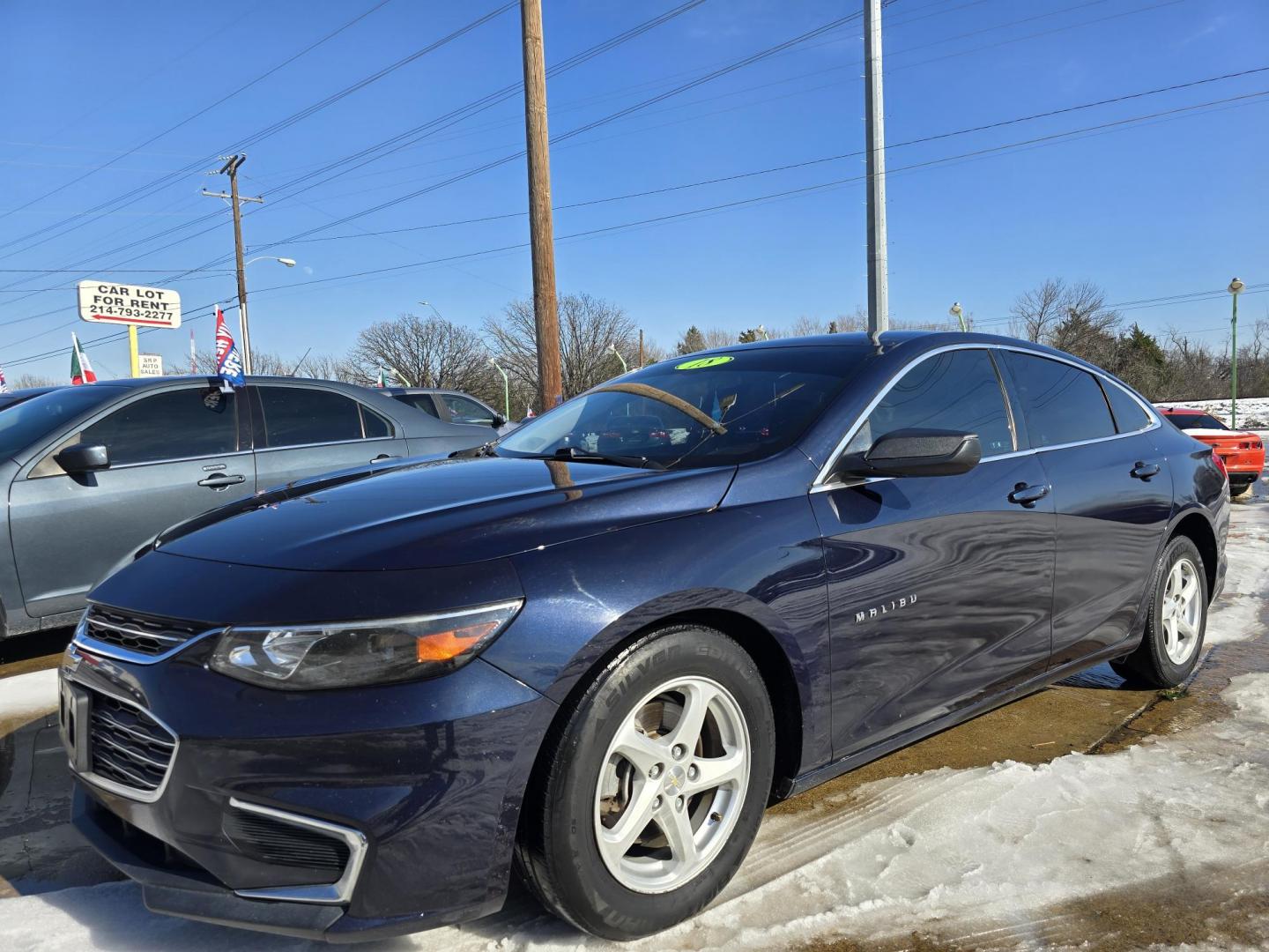 2018 DARK BLUE Chevrolet Malibu LS (1G1ZB5ST3JF) with an 1.5L L4 DOHC 16V engine, 6A transmission, located at 2660 S.Garland Avenue, Garland, TX, 75041, (469) 298-3118, 32.885551, -96.655602 - CASH$$$$$$$$$ CAR!!! - Photo#8