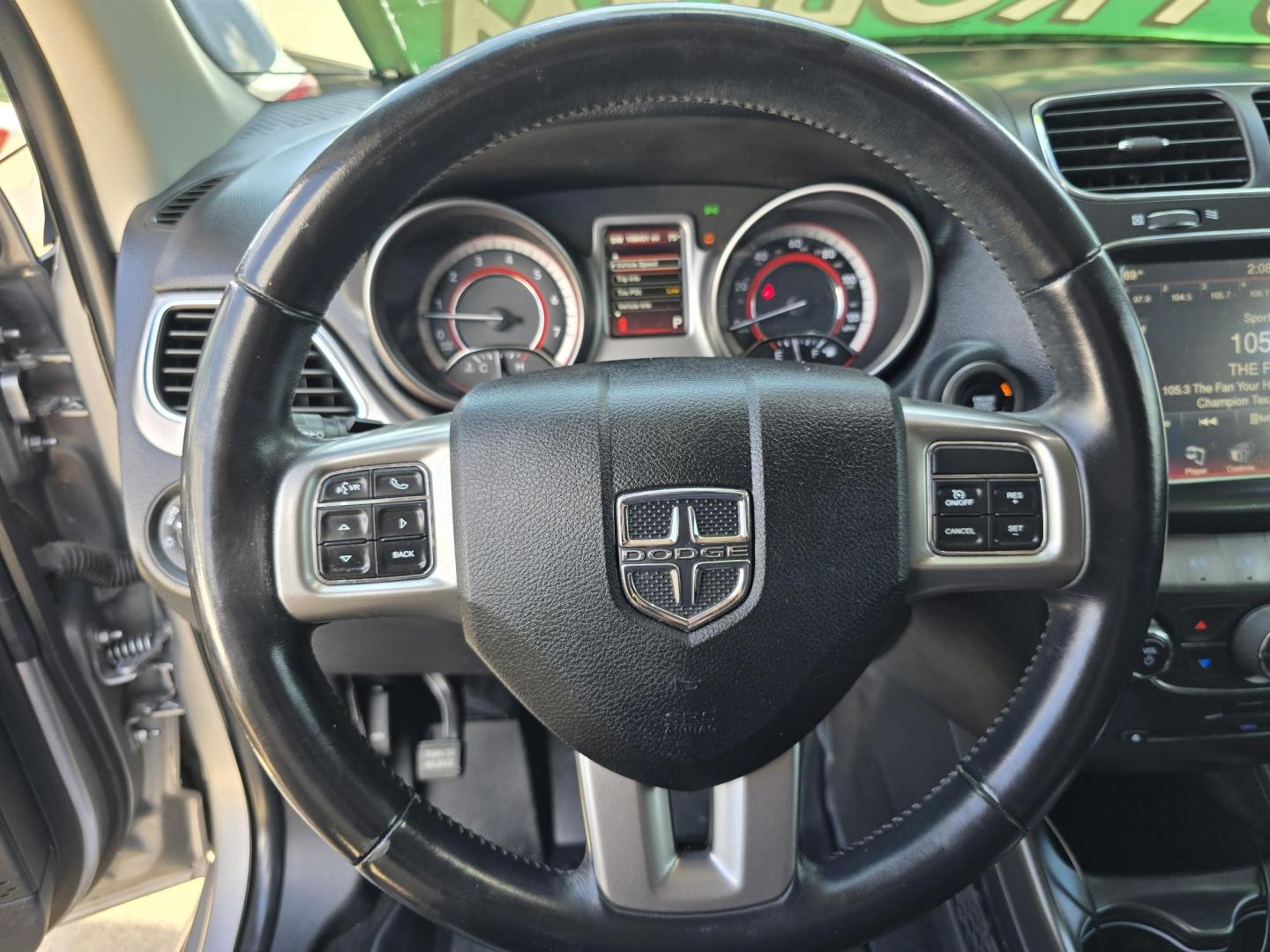 2018 GRAY Dodge Journey Crossroad (3C4PDCGG9JT) with an 3.6L V6 DOHC 24V engine, 4A transmission, located at 2660 S.Garland Avenue, Garland, TX, 75041, (469) 298-3118, 32.885551, -96.655602 - Photo#12