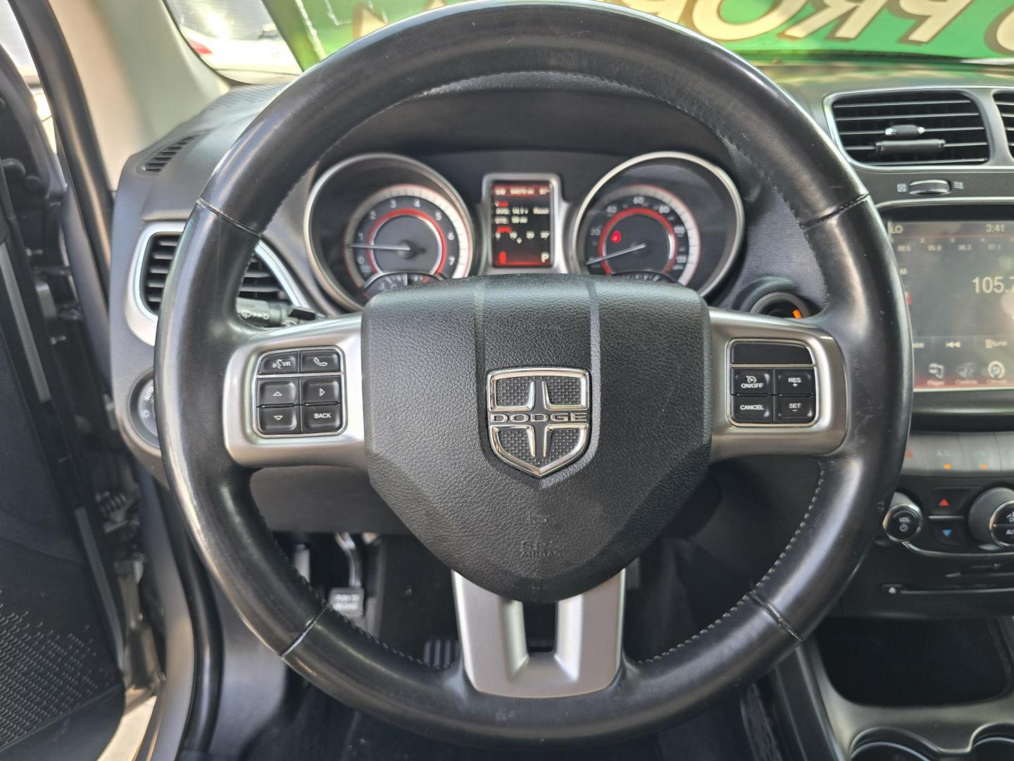2018 SILVER Dodge Journey Crossroad (3C4PDCGG0JT) with an 3.6L V6 DOHC 24V engine, 4A transmission, located at 2660 S.Garland Avenue, Garland, TX, 75041, (469) 298-3118, 32.885551, -96.655602 - Photo#12