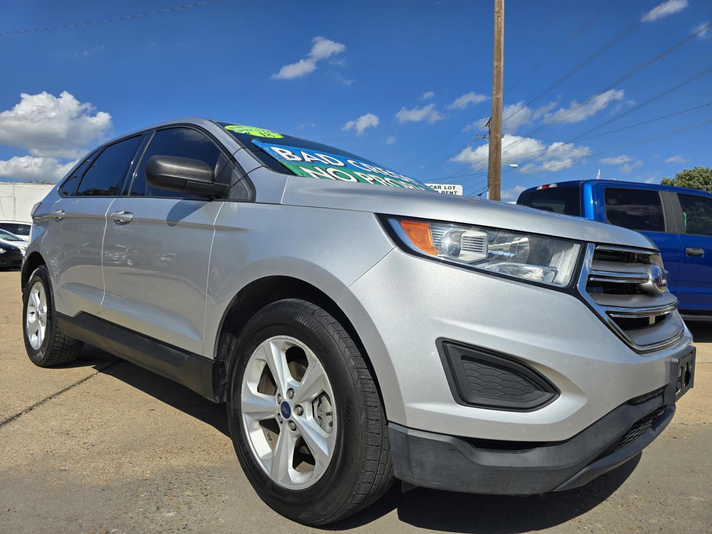 2018 Ford Edge SE (2FMPK3G9XJB) with an 2.0L L4 DOHC 16V engine, 6A transmission, located at 2660 S.Garland Avenue, Garland, TX, 75041, (469) 298-3118, 32.885551, -96.655602 - Photo#1