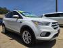 2018 WHITE Ford Escape SE (1FMCU9GD1JU) , AUTO transmission, located at 2660 S.Garland Avenue, Garland, TX, 75041, (469) 298-3118, 32.885551, -96.655602 - Welcome to DallasAutos4Less, one of the Premier BUY HERE PAY HERE Dealers in the North Dallas Area. We specialize in financing to people with NO CREDIT or BAD CREDIT. We need proof of income, proof of residence, and a ID. Come buy your new car from us today!! This is a Super Clean 2018 FORD ESCAP - Photo#1