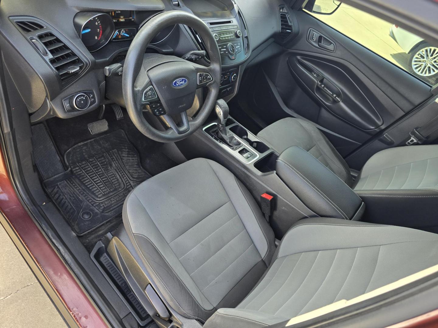 2018 BROWN Ford Escape S (1FMCU0F74JU) with an 2.5L L4 DOHC 16V engine, 6A transmission, located at 2660 S.Garland Avenue, Garland, TX, 75041, (469) 298-3118, 32.885551, -96.655602 - Photo#10