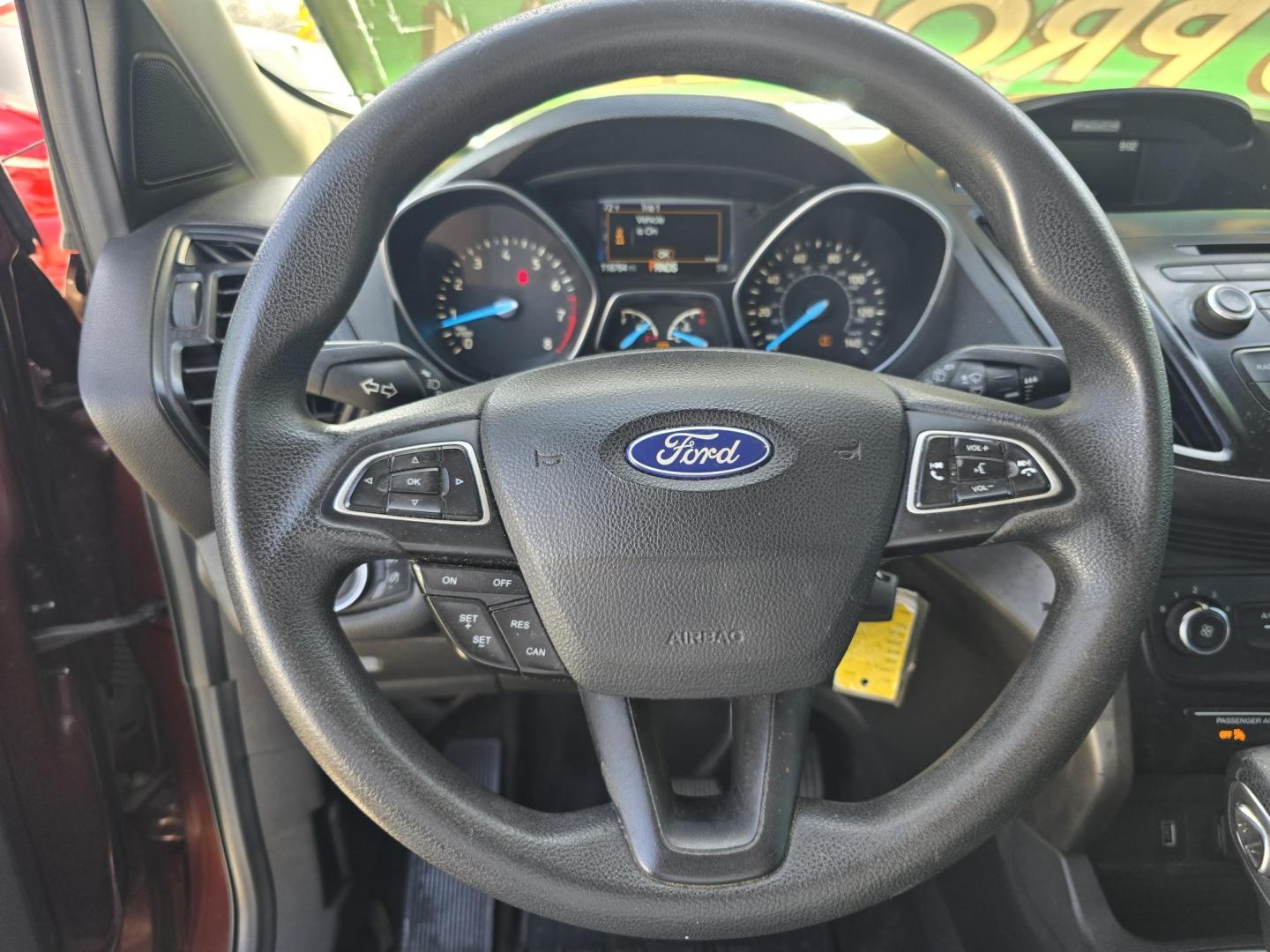 2018 BROWN Ford Escape S (1FMCU0F74JU) with an 2.5L L4 DOHC 16V engine, 6A transmission, located at 2660 S.Garland Avenue, Garland, TX, 75041, (469) 298-3118, 32.885551, -96.655602 - Photo#12