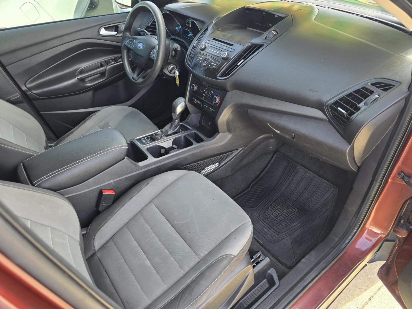 2018 BROWN Ford Escape S (1FMCU0F74JU) with an 2.5L L4 DOHC 16V engine, 6A transmission, located at 2660 S.Garland Avenue, Garland, TX, 75041, (469) 298-3118, 32.885551, -96.655602 - Photo#19