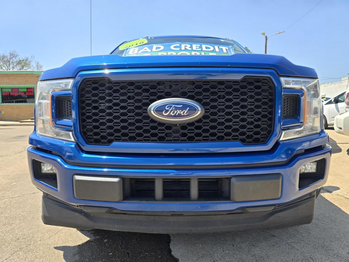 2018 BLUE Ford F-150 STX (1FTEW1CPXJK) with an 2.7L V6 DOHC 24V engine, 6A transmission, located at 2660 S.Garland Avenue, Garland, TX, 75041, (469) 298-3118, 32.885551, -96.655602 - Photo#9