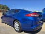 2018 BLUE Ford Fusion S (3FA6P0G72JR) with an 2.5L L4 DOHC 16V engine, 6A transmission, located at 2660 S.Garland Avenue, Garland, TX, 75041, (469) 298-3118, 32.885551, -96.655602 - Photo#5