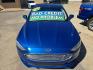 2018 BLUE Ford Fusion S (3FA6P0G72JR) with an 2.5L L4 DOHC 16V engine, 6A transmission, located at 2660 S.Garland Avenue, Garland, TX, 75041, (469) 298-3118, 32.885551, -96.655602 - Photo#8