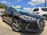 2018 BLACK Hyundai Elantra Limited (5NPD84LFXJH) with an 1.8L L4 DOHC 16V engine, 6A transmission, located at 2660 S.Garland Avenue, Garland, TX, 75041, (469) 298-3118, 32.885551, -96.655602 - Photo#0