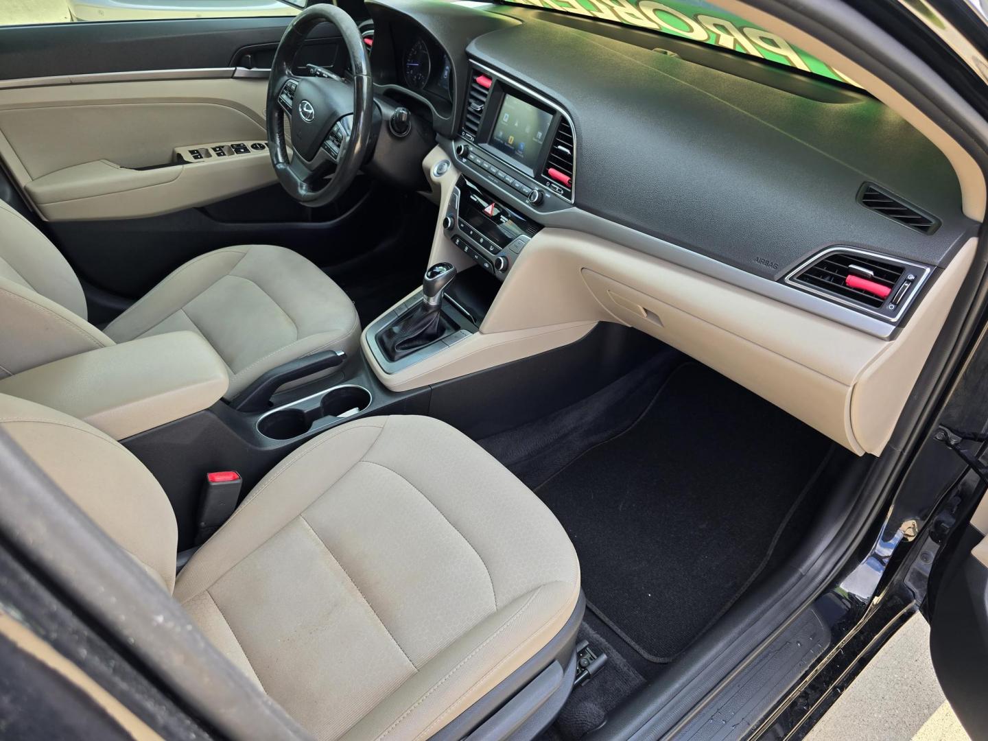 2018 BLACK Hyundai Elantra Limited (5NPD84LFXJH) with an 1.8L L4 DOHC 16V engine, 6A transmission, located at 2660 S.Garland Avenue, Garland, TX, 75041, (469) 298-3118, 32.885551, -96.655602 - Photo#22