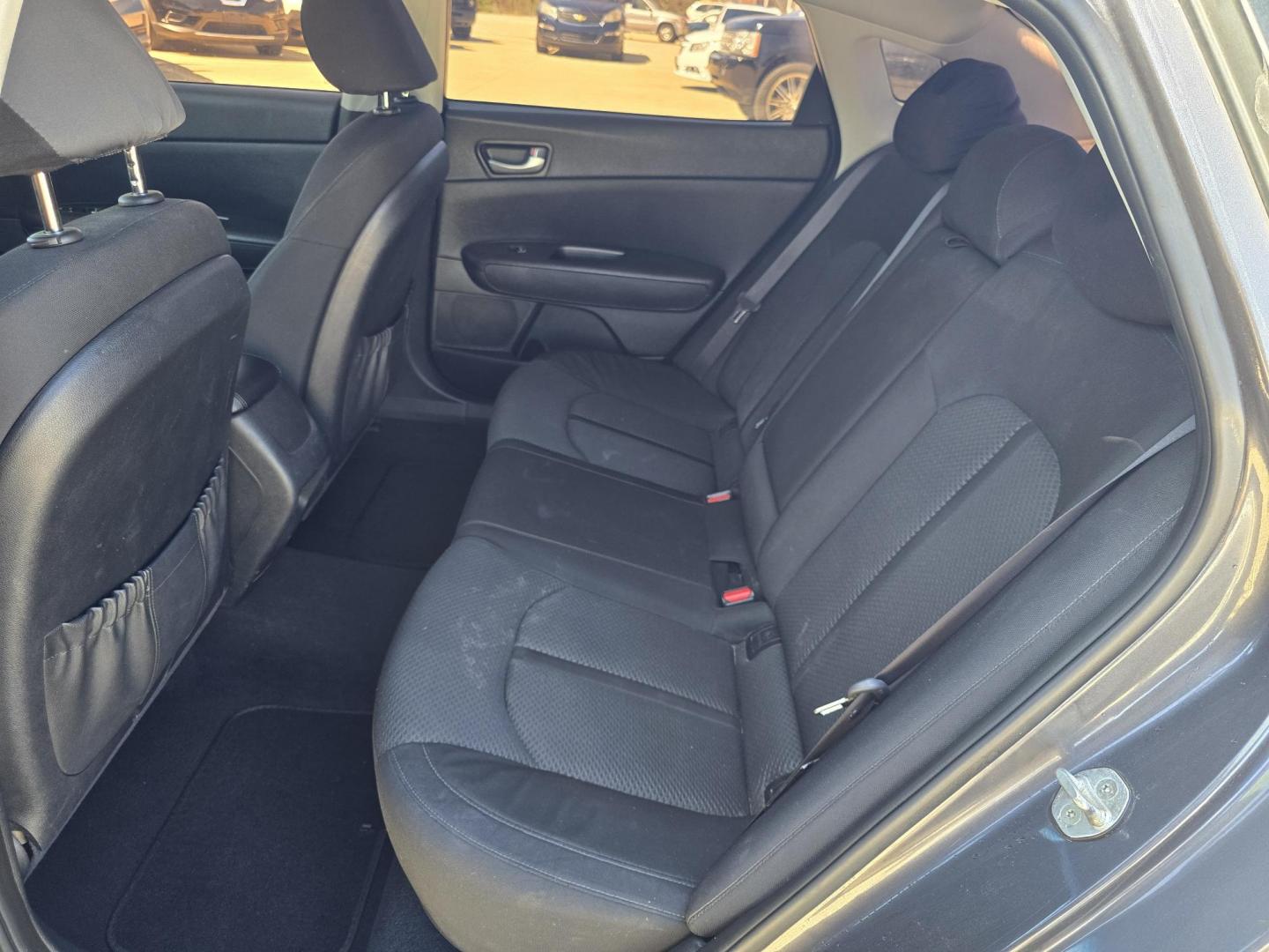 2018 GRAY Kia Optima LX (KNAGT4L38J5) with an 2.4L L4 DOHC 16V engine, 6A transmission, located at 2660 S.Garland Avenue, Garland, TX, 75041, (469) 298-3118, 32.885551, -96.655602 - Photo#13