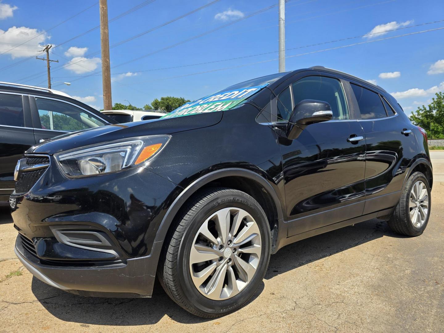 2019 BLACK Buick Encore Preferred (KL4CJASB4KB) with an 1.4L L4 DOHC 16V TURBO engine, 6A transmission, located at 2660 S.Garland Avenue, Garland, TX, 75041, (469) 298-3118, 32.885551, -96.655602 - Welcome to DallasAutos4Less, one of the Premier BUY HERE PAY HERE Dealers in the North Dallas Area. We specialize in financing to people with NO CREDIT or BAD CREDIT. We need proof of income, proof of residence, and a ID. Come buy your new car from us today!! This is a SUPER CLEAN 2019 BUICK ENCO - Photo#7