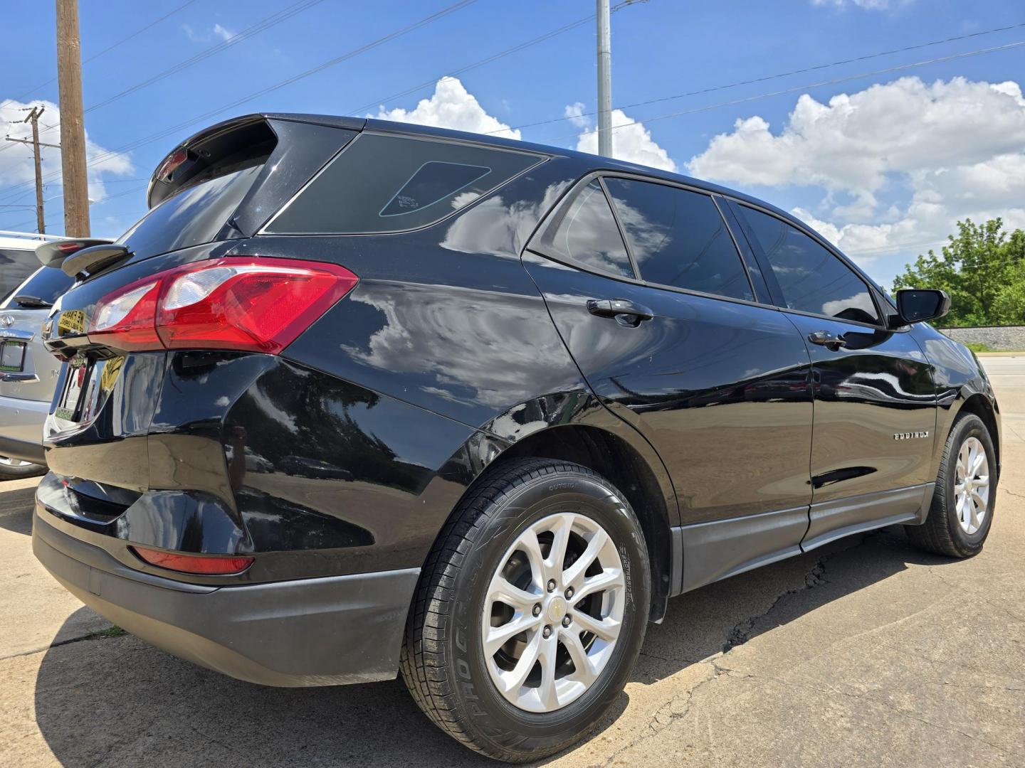 2019 BLACK Chevrolet Equinox LS (3GNAXHEV2KL) with an 1.5L L4 DIR DOHC 16V TURBO engine, 6A transmission, located at 2660 S.Garland Avenue, Garland, TX, 75041, (469) 298-3118, 32.885551, -96.655602 - Welcome to DallasAutos4Less, one of the Premier BUY HERE PAY HERE Dealers in the North Dallas Area. We specialize in financing to people with NO CREDIT or BAD CREDIT. We need proof of income, proof of residence, and a ID. Come buy your new car from us today!! This is a very well cared for 2019 Ch - Photo#3