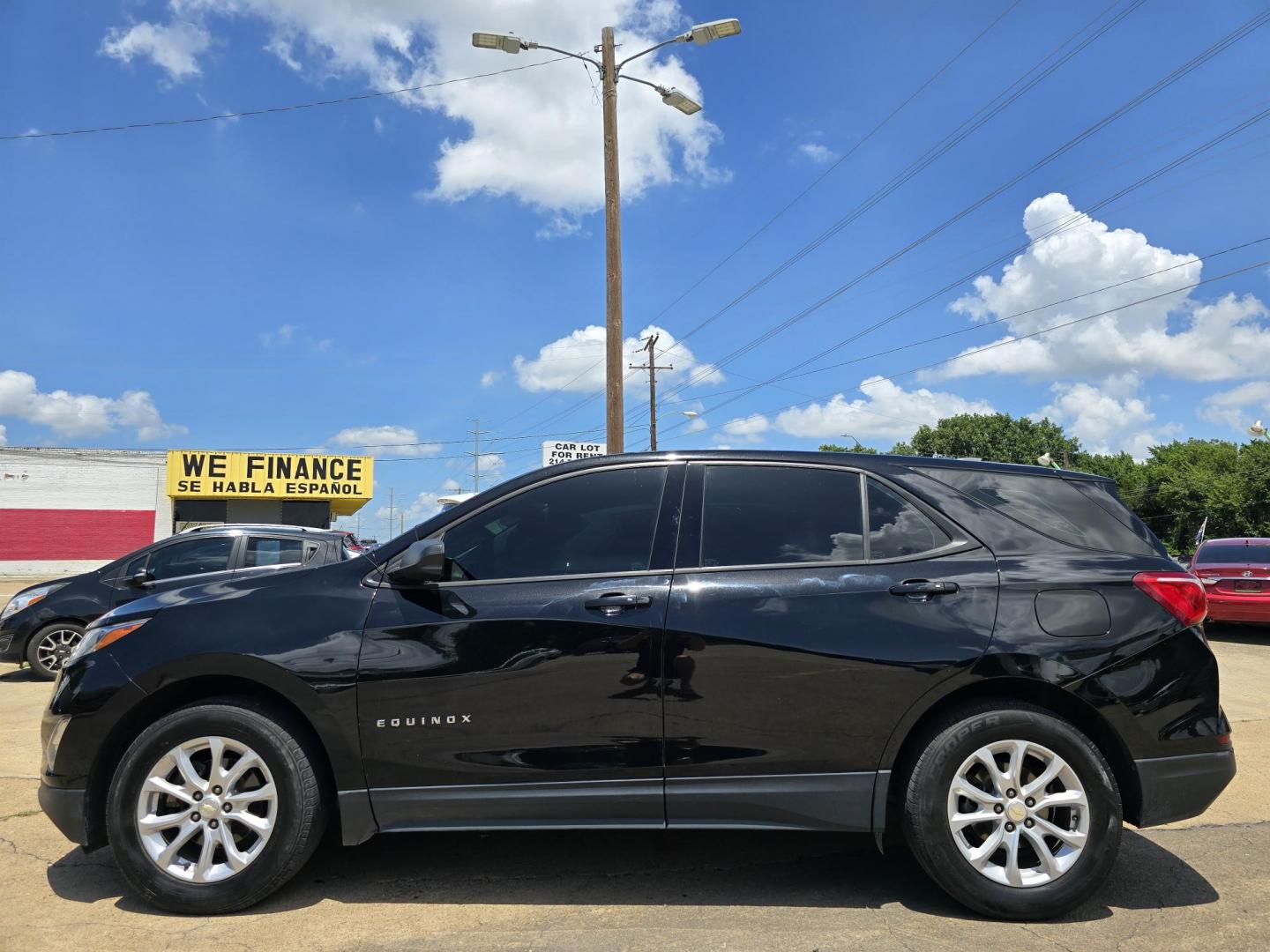 2019 BLACK Chevrolet Equinox LS (3GNAXHEV2KL) with an 1.5L L4 DIR DOHC 16V TURBO engine, 6A transmission, located at 2660 S.Garland Avenue, Garland, TX, 75041, (469) 298-3118, 32.885551, -96.655602 - Welcome to DallasAutos4Less, one of the Premier BUY HERE PAY HERE Dealers in the North Dallas Area. We specialize in financing to people with NO CREDIT or BAD CREDIT. We need proof of income, proof of residence, and a ID. Come buy your new car from us today!! This is a very well cared for 2019 Ch - Photo#6