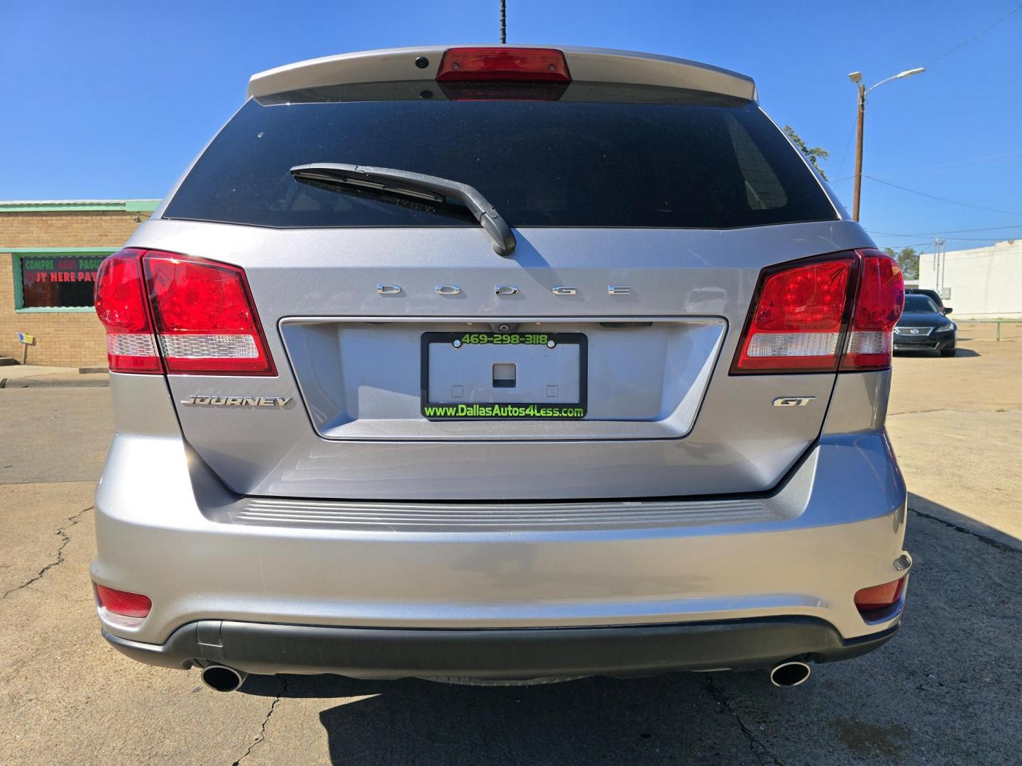 2019 GRAY /BLACK Dodge Journey GT (3C4PDCEG6KT) with an 3.6L V6 DOHC 24V engine, 6A transmission, located at 2660 S.Garland Avenue, Garland, TX, 75041, (469) 298-3118, 32.885551, -96.655602 - Photo#4