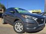 2019 BLUE Hyundai Tucson SE (KM8J23A46KU) with an 2.0L L4 DOHC 16V engine, 6A transmission, located at 2660 S.Garland Avenue, Garland, TX, 75041, (469) 298-3118, 32.885551, -96.655602 - Photo#0