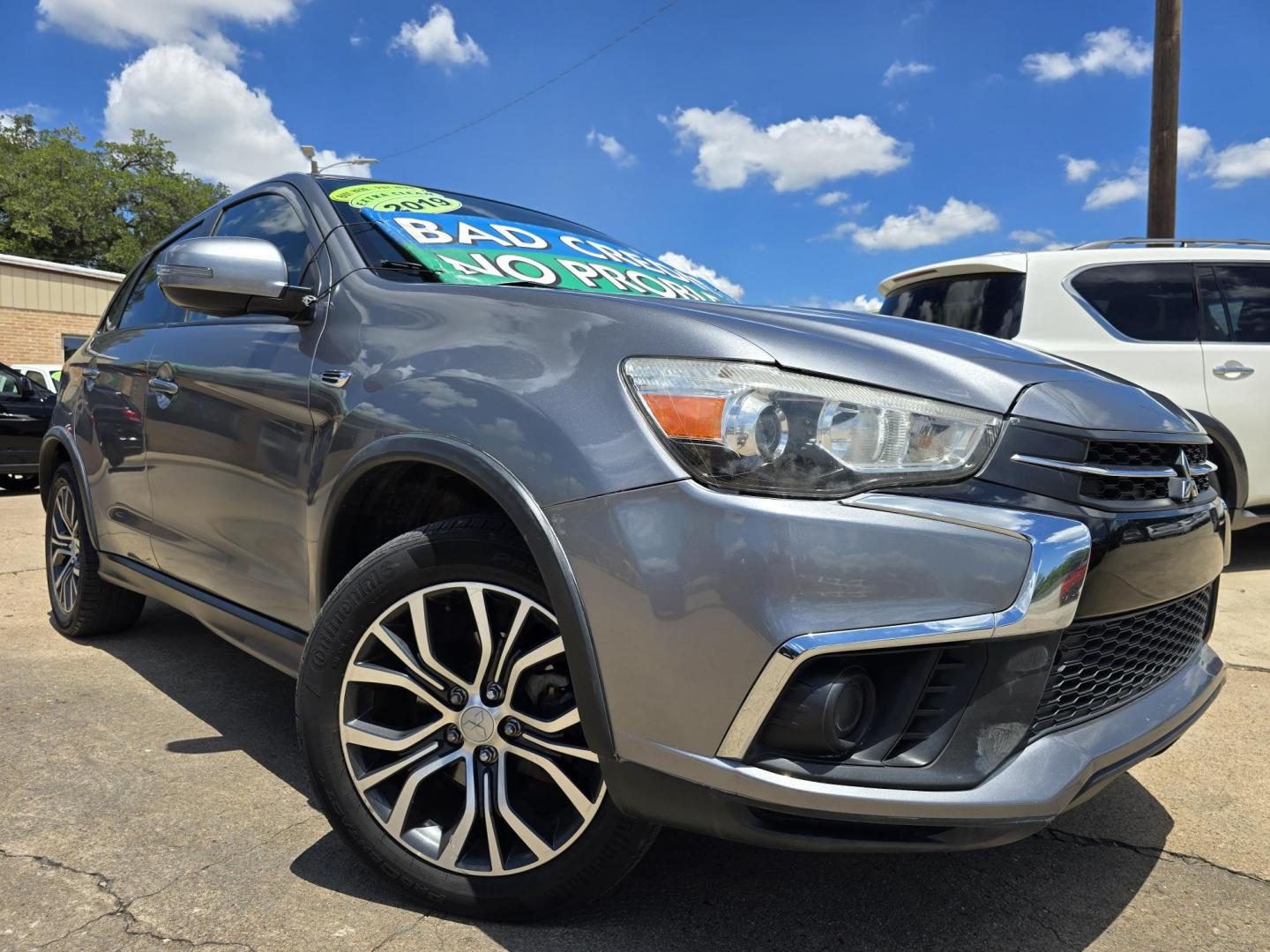 2019 GRAY Mitsubishi Outlander Sport ES (JA4AP3AU6KU) with an 2.0L L4 DOHC 16V engine, AUTO transmission, located at 2660 S.Garland Avenue, Garland, TX, 75041, (469) 298-3118, 32.885551, -96.655602 - Photo#0
