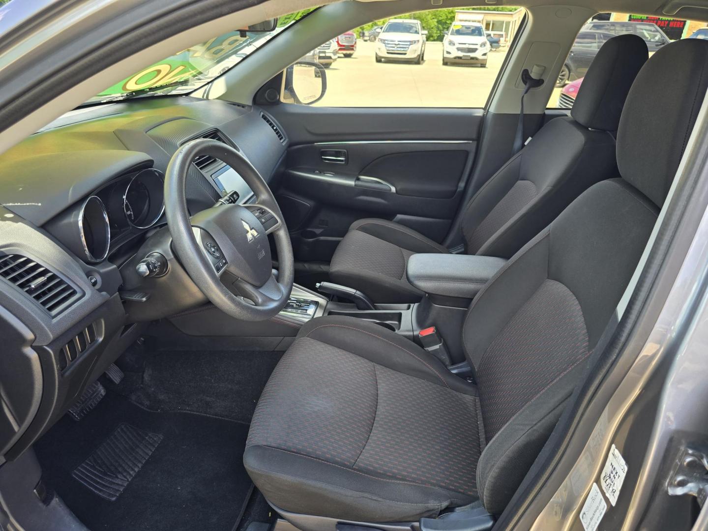 2019 GRAY Mitsubishi Outlander Sport ES (JA4AP3AU6KU) with an 2.0L L4 DOHC 16V engine, AUTO transmission, located at 2660 S.Garland Avenue, Garland, TX, 75041, (469) 298-3118, 32.885551, -96.655602 - Photo#11