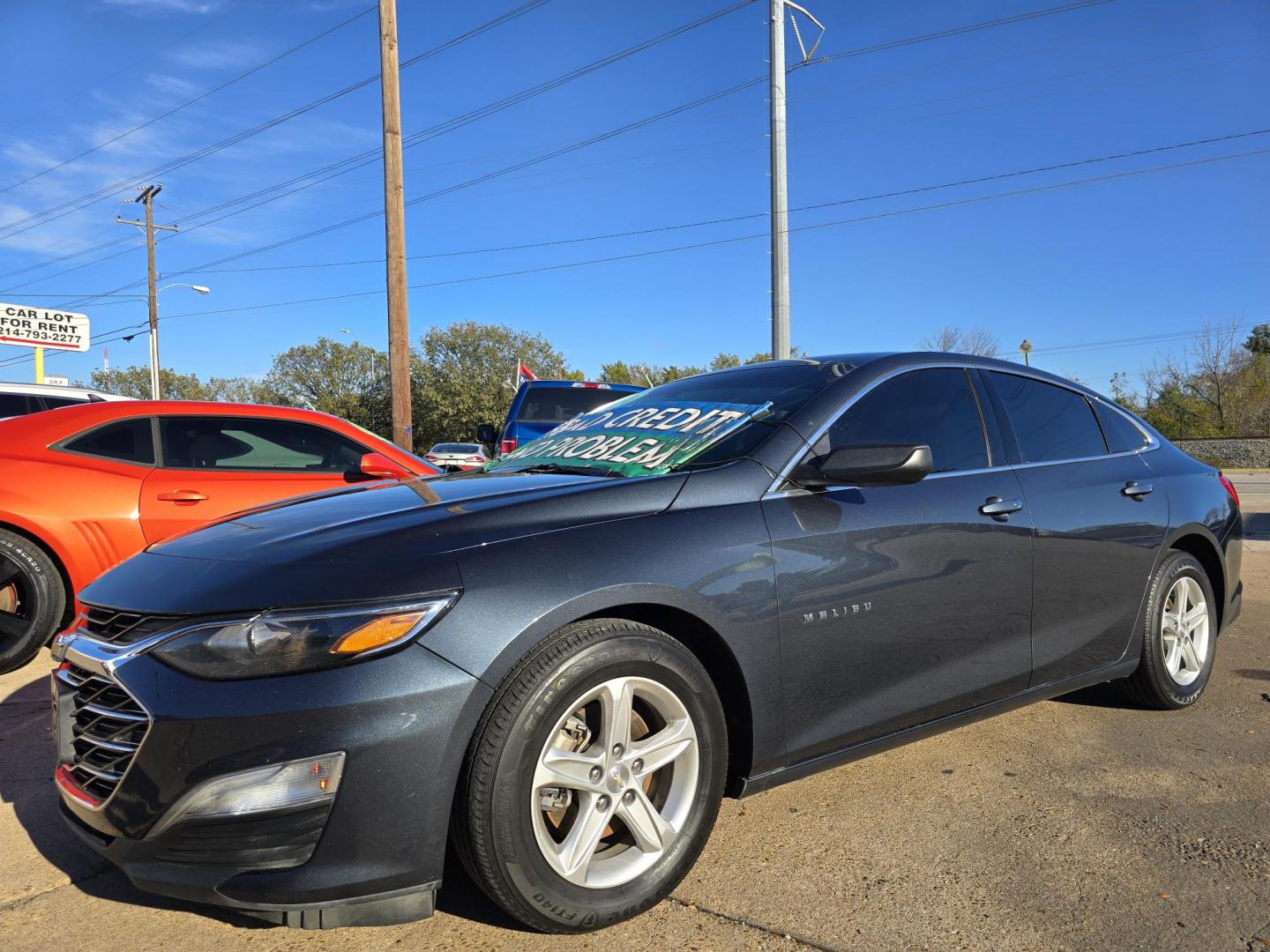 2020 GRAY Chevrolet Malibu LS (1G1ZC5ST8LF) with an 1.5L L4 DOHC 16V engine, 6A transmission, located at 2660 S.Garland Avenue, Garland, TX, 75041, (469) 298-3118, 32.885551, -96.655602 - Photo#7