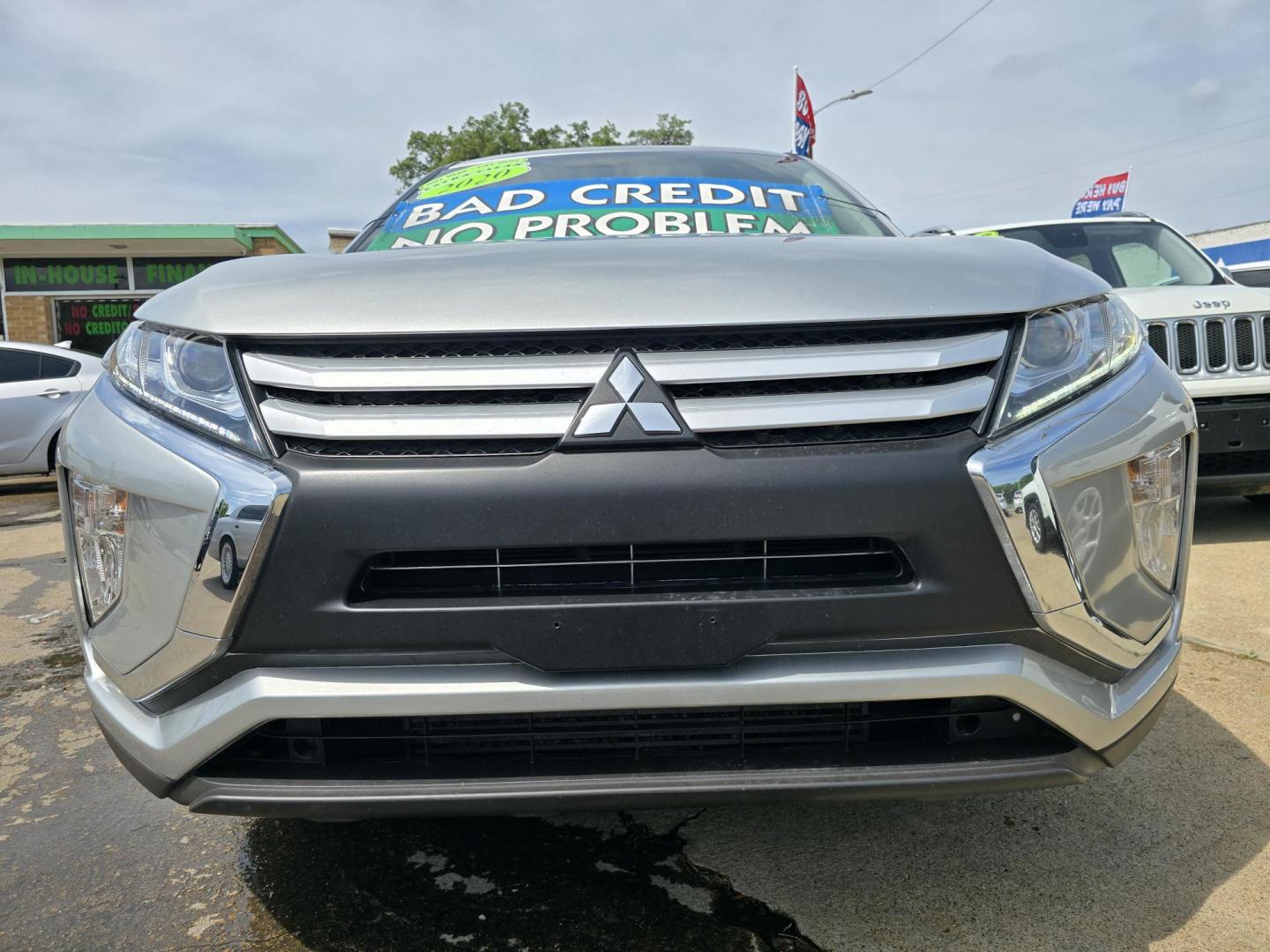 2020 SILVER Mitsubishi Eclipse Cross ES (JA4AS3AA8LZ) with an 1.5L L4 DOHC 16V engine, CVT transmission, located at 2660 S.Garland Avenue, Garland, TX, 75041, (469) 298-3118, 32.885551, -96.655602 - Photo#9