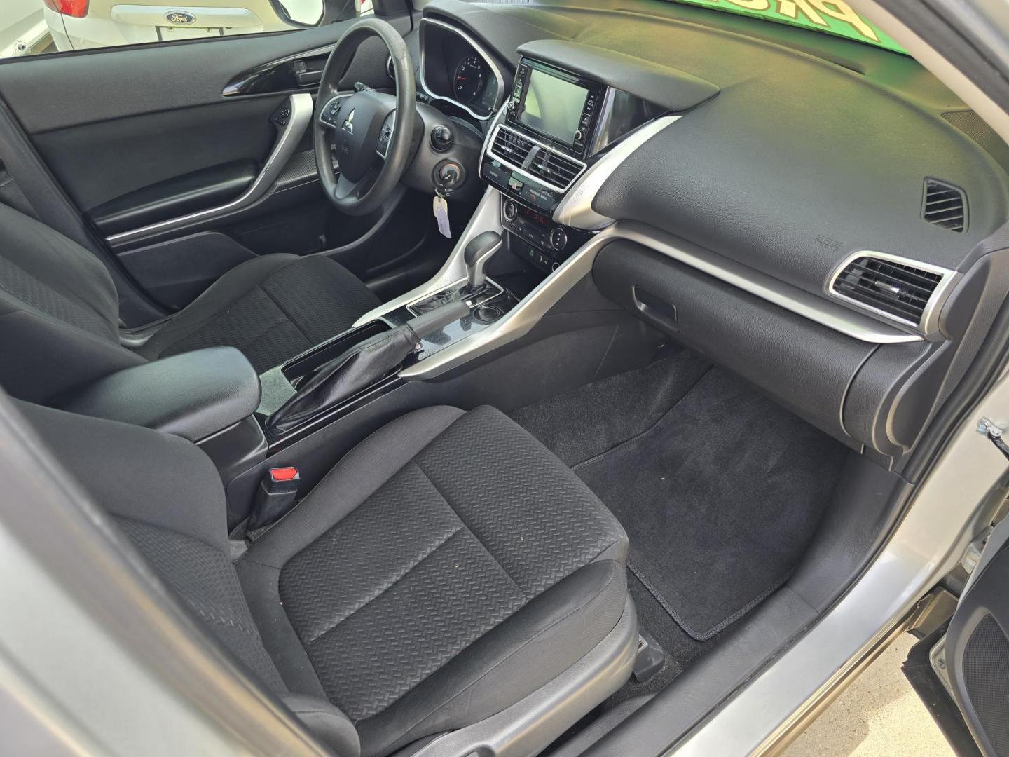 2020 SILVER Mitsubishi Eclipse Cross ES (JA4AS3AA8LZ) with an 1.5L L4 DOHC 16V engine, CVT transmission, located at 2660 S.Garland Avenue, Garland, TX, 75041, (469) 298-3118, 32.885551, -96.655602 - Photo#18