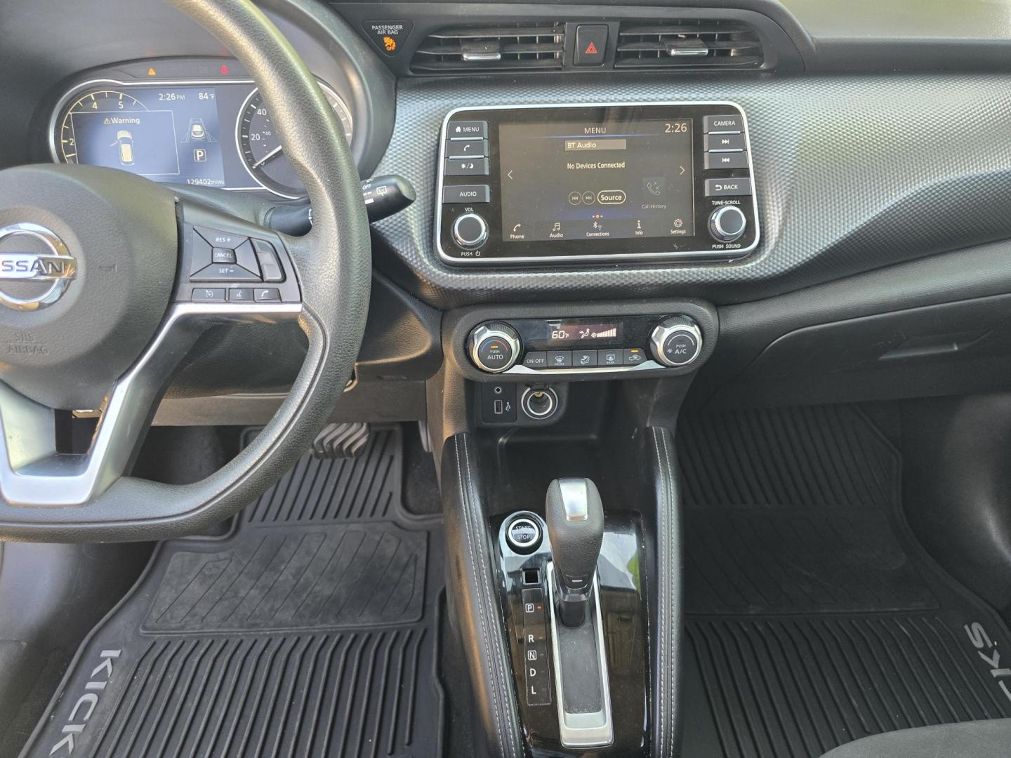 2020 GRAY Nissan Kicks SV (3N1CP5CV9LL) with an 1.6L L4 engine, CVT transmission, located at 2660 S.Garland Avenue, Garland, TX, 75041, (469) 298-3118, 32.885551, -96.655602 - Photo#14