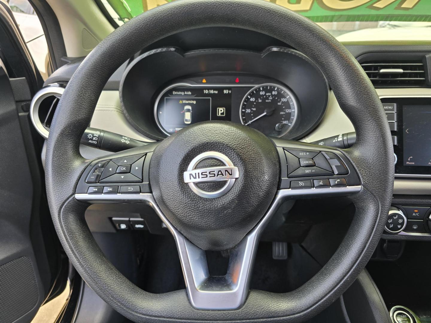 2020 BLACK Nissan Versa SV (3N1CN8EV5LL) , AUTO transmission, located at 2660 S.Garland Avenue, Garland, TX, 75041, (469) 298-3118, 32.885551, -96.655602 - Photo#12