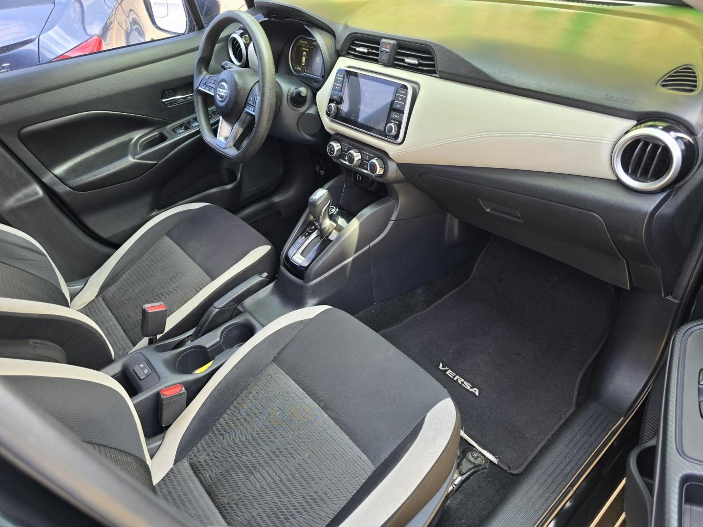2020 BLACK Nissan Versa SV (3N1CN8EV5LL) , AUTO transmission, located at 2660 S.Garland Avenue, Garland, TX, 75041, (469) 298-3118, 32.885551, -96.655602 - Photo#19