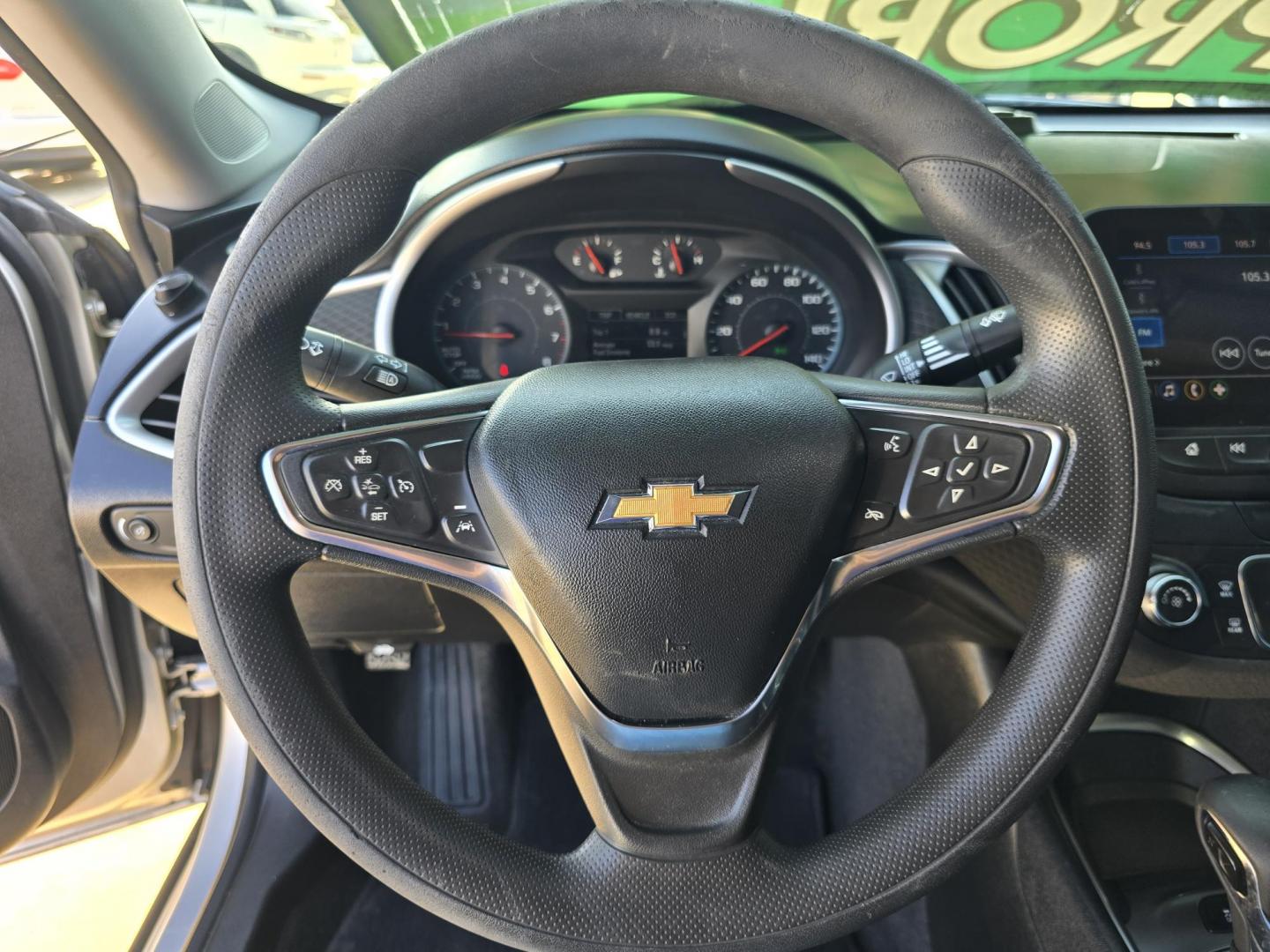 2021 SILVER Chevrolet Malibu LS (1G1ZB5ST0MF) with an 1.5L L4 DOHC 16V engine, 6A transmission, located at 2660 S.Garland Avenue, Garland, TX, 75041, (469) 298-3118, 32.885551, -96.655602 - Photo#12